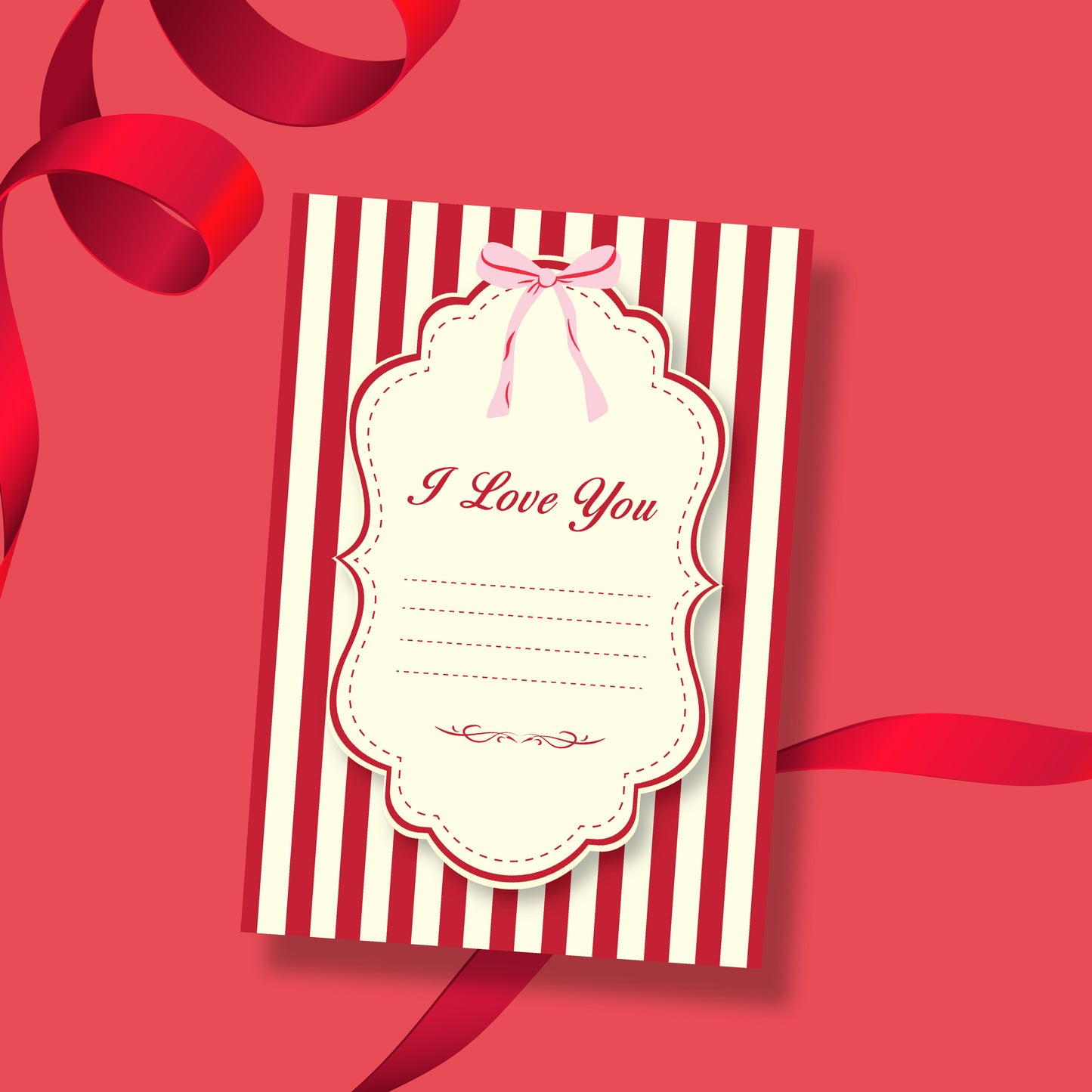 I Love You Card